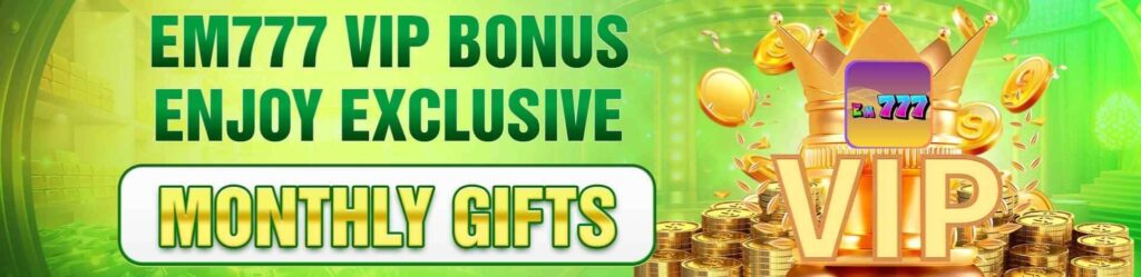 BANNER 3M777 VIP BONUS